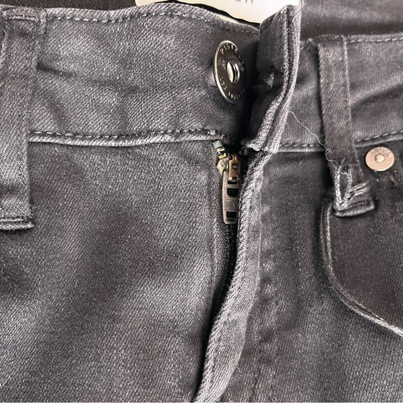 REVOLVE PISTOLA Audrey Berlin night Midrise Skinny denim Jeans raw hem size 25 - Picture 10 of 16